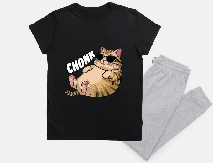 Pyjama Chonk Orange Cat