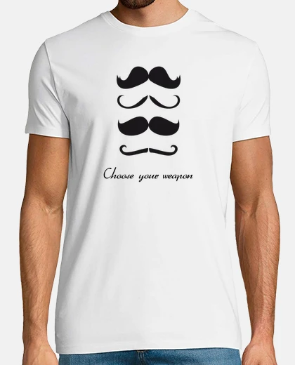 Camiseta Choose your weapon