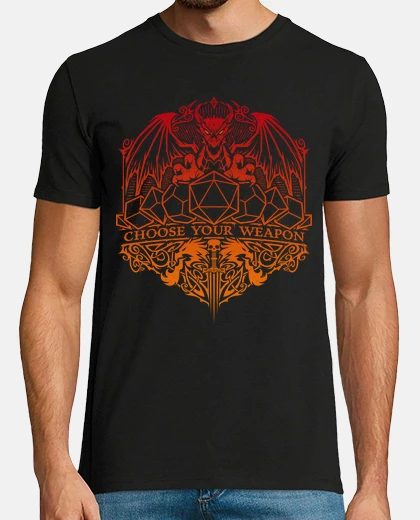 T-shirt choose your weapon v1