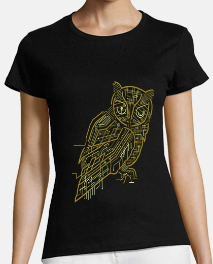 Tee-shirt chouette électrique