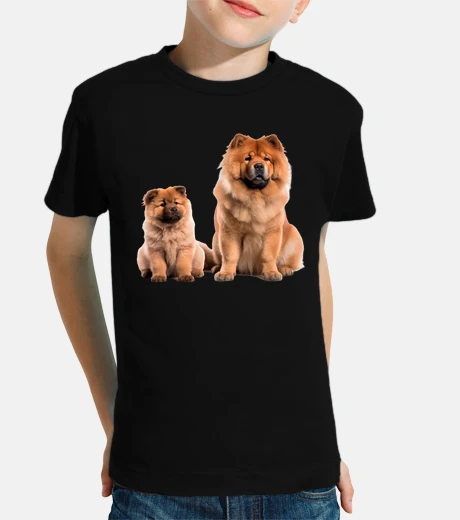 Abbigliamento chow chow papà e piccolo allevatore di 