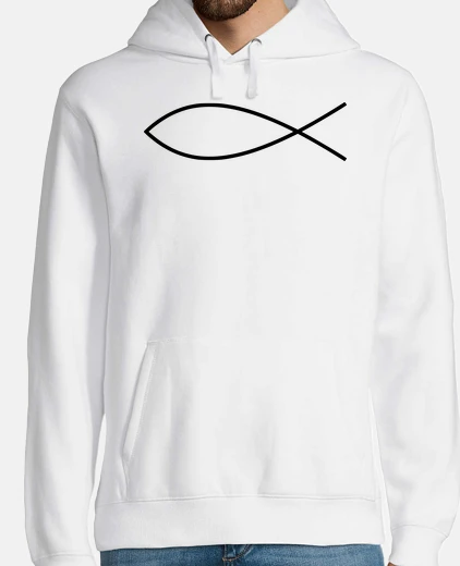 Hoodie Christian Catholic t-shirt fish symbol