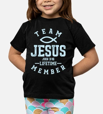 Team Jesus John 3:16 Lifetime Member Born Again Kids Shirts Team Jesus John 3:16 Lifetime Member Born Again Kids Shirts