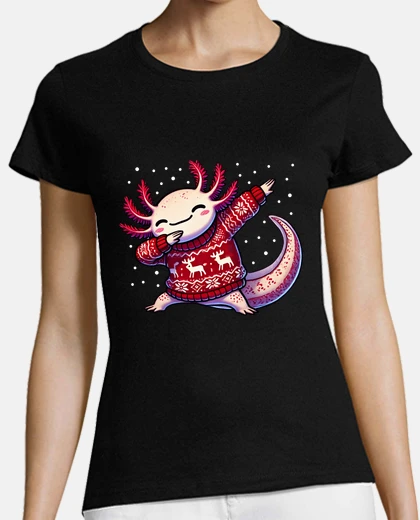 T-shirt Christmas Axolotl Lover Funny Axolotl