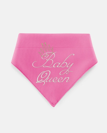 Mascotas christmas baby queen bandana