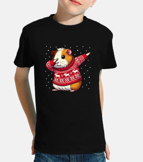 Kids Christmas Guinea Pig Lover Funny Guinea