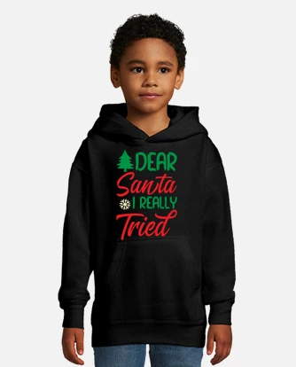 Christmas hoodie kids hotsell