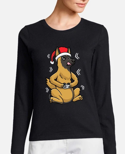 Christmas Malinois Dog Gaming Video - Main Image