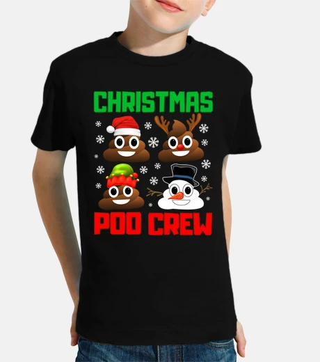 Ropa christmas poop crew funny xmas pajama