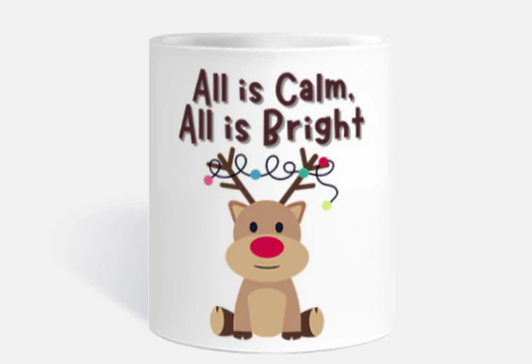 Cup christmas sparkle