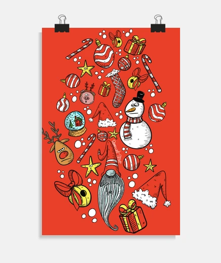 Poster christmas time