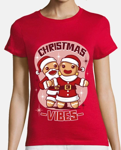 Playera Christmas Vibes