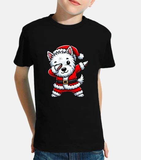 Ropa christmas westie santa funny west