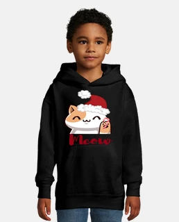 christmas cat with hat