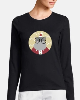 Christmas Hyppo - Ho Ho Ho! Woman t-shirt