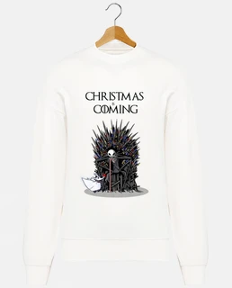 christmas is coming boy's sweatshirt