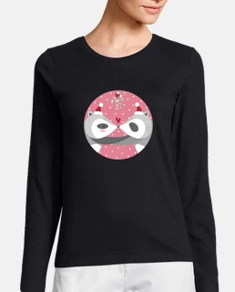 Christmas Raccons... spread your love! woman long sleeve t-shirt