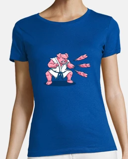 chuletas de cerdo camisa para mujer