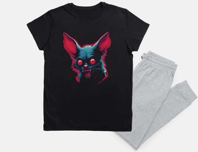 Pyjama chupacabras spooky chupar cabra nuit sommeil 