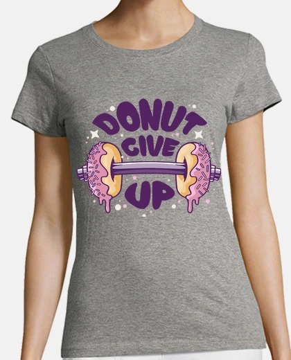 T-shirt ciambelle umorismo ciambella bodybuilding