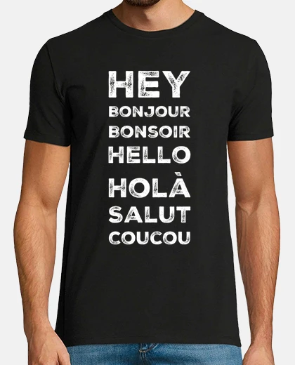 T-shirt ciao ciao buonasera ciao ciao ecc