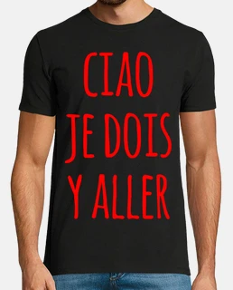 ciao i have to go goodbye leaving gift