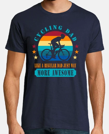 Camiseta ciclismo papá bicicleta de carretera pa