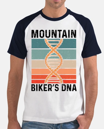 Camiseta ciclistas de montaña adn bicicleta cade