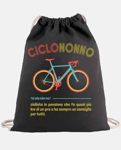 Borsa Ciclononno Nonno Ciclista Bici Gravel