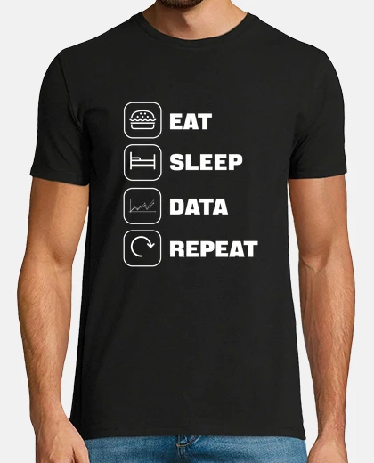 Camiseta ciencia de datos análisis de big data p