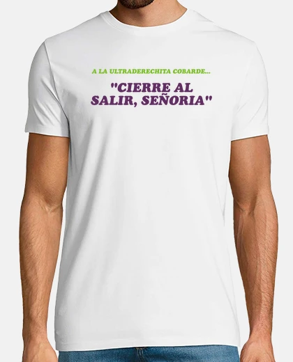 Camiseta Cierre al salir