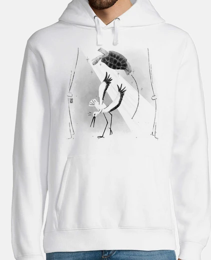 Sudadera Cigueña y tortuga acrobacia salsa