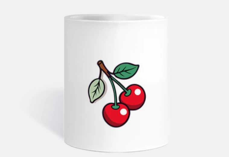 Tazza ciliegie