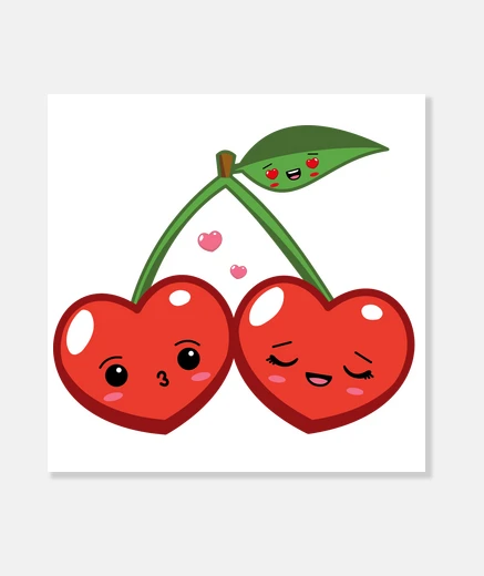 Stampa Ciliegie in amore
