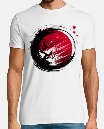 T-shirt ciliegio sumie enso sakura