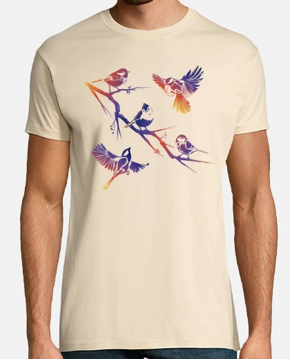 T-shirt cince su un&#39;associazione di ramo