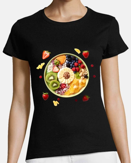 T-shirt ciotola di acai