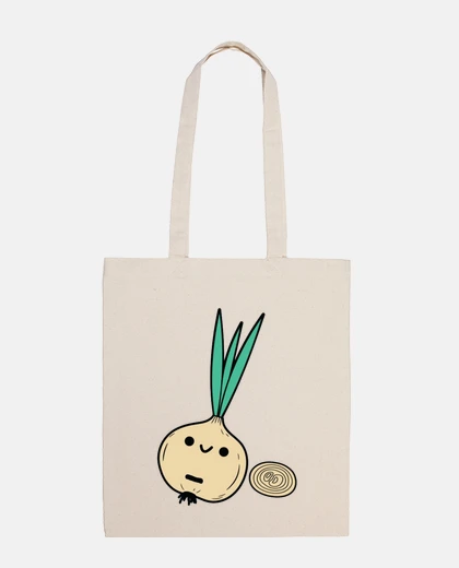 Borsa cipolla cipolle cultura del fun divertente borsa per studenti diario moda tote