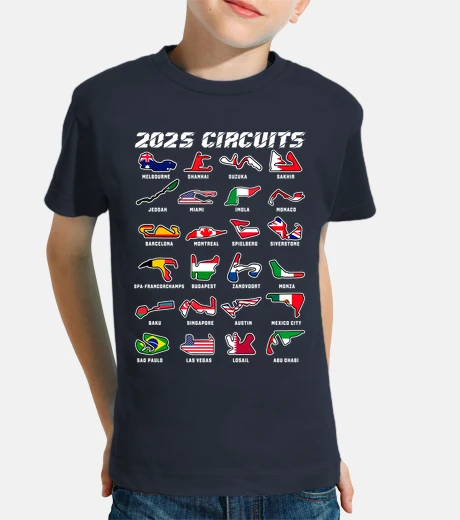 Abbigliamento circuiti formula 1 2025 bandiere regalo auto da corsa