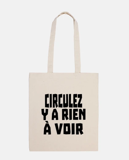 Sac circulez y a rien à voir