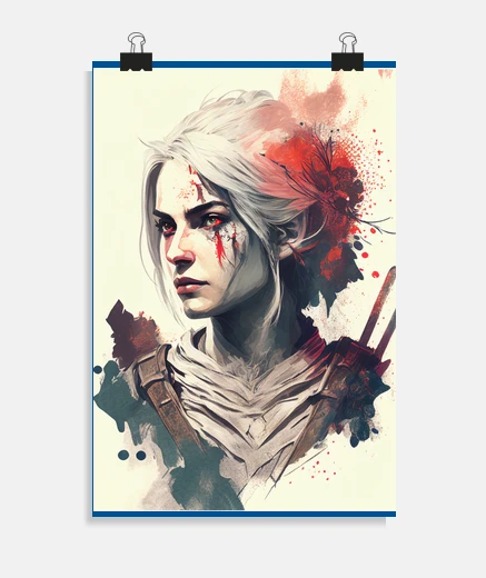 Póster Ciri the Witcher