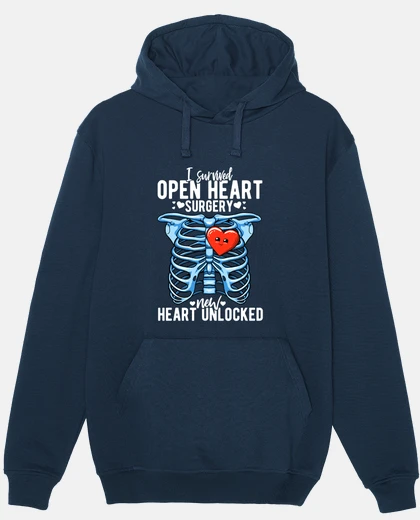 Sudadera cirugía a corazón abierto sobreviviente