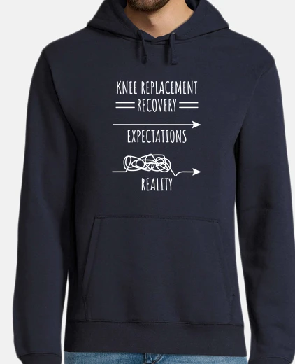 Sudadera cirugía de reemplazo de rodilla expectativas de recuperación articular