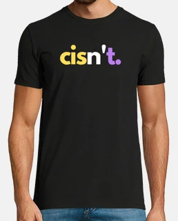 cisnt non binary short sleeve lgbtq t-shirt