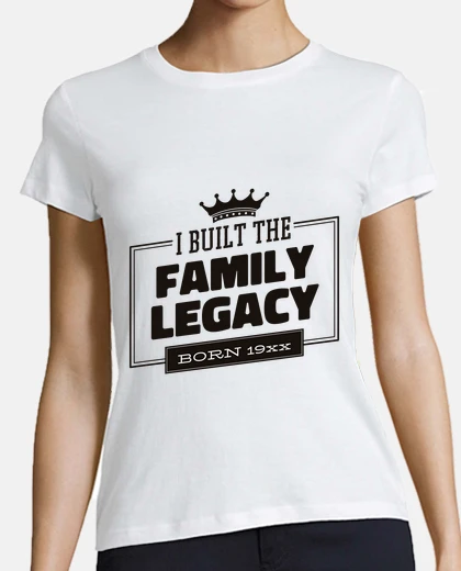 Camiseta cita del legado familiar
