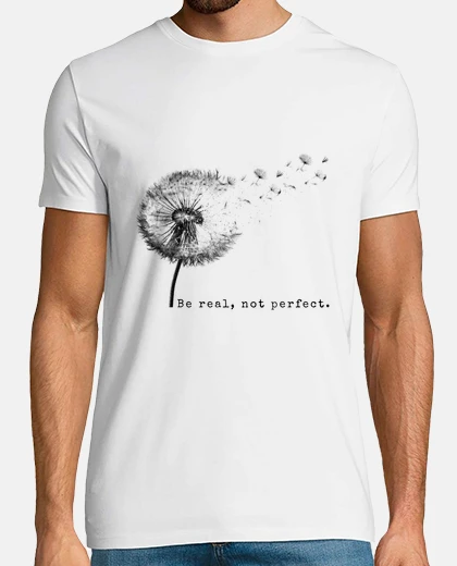 Playera cita inspiradora de bienestar, diente de león