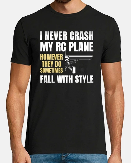 T-shirt citazione divertente del pilota rc