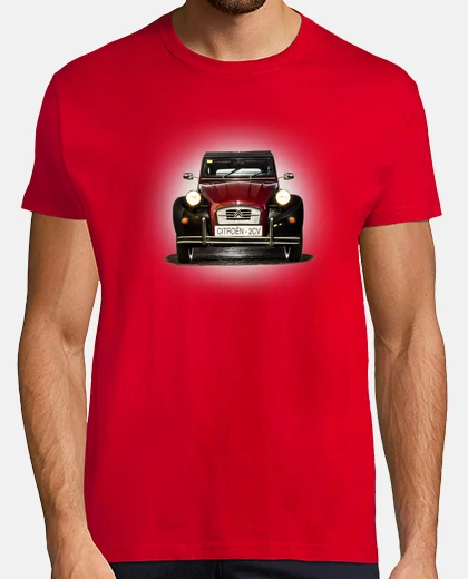 Tee-shirt citroen 2cv charleston