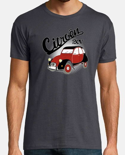 Tee-shirt citroen 2cv charleston