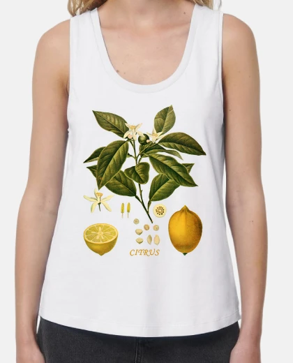 Tee-shirt CITRON - Illustration botanique du XIXe siècle